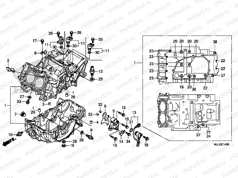 E-14 CRANKSHAFT