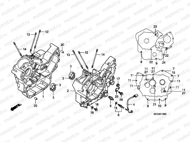 E-14 CRANKSHAFT