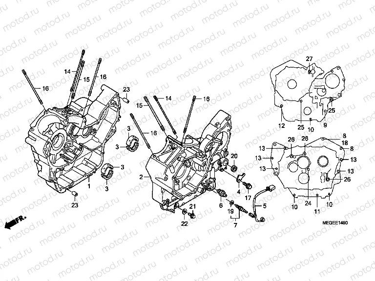 E-14 CRANKSHAFT