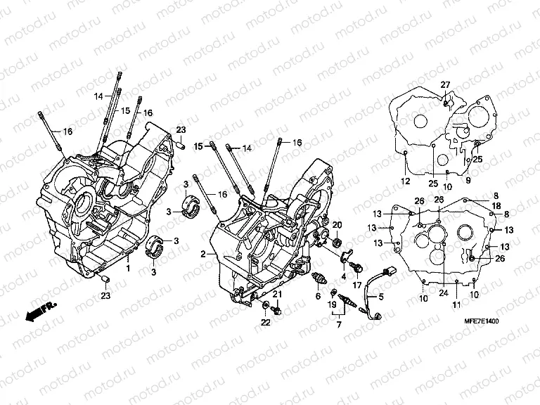 E-14 CRANKSHAFT
