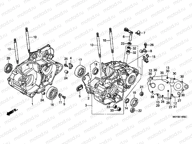 E-14 CRANKSHAFT