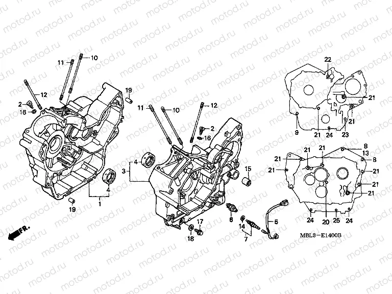 E-14 CRANKSHAFT