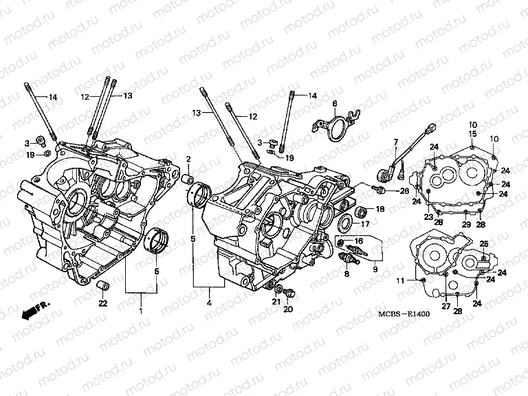 E-14 CRANKSHAFT