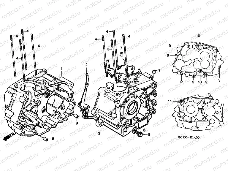 E-14 CRANKSHAFT