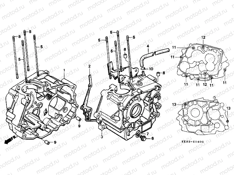 E-14 CRANKSHAFT