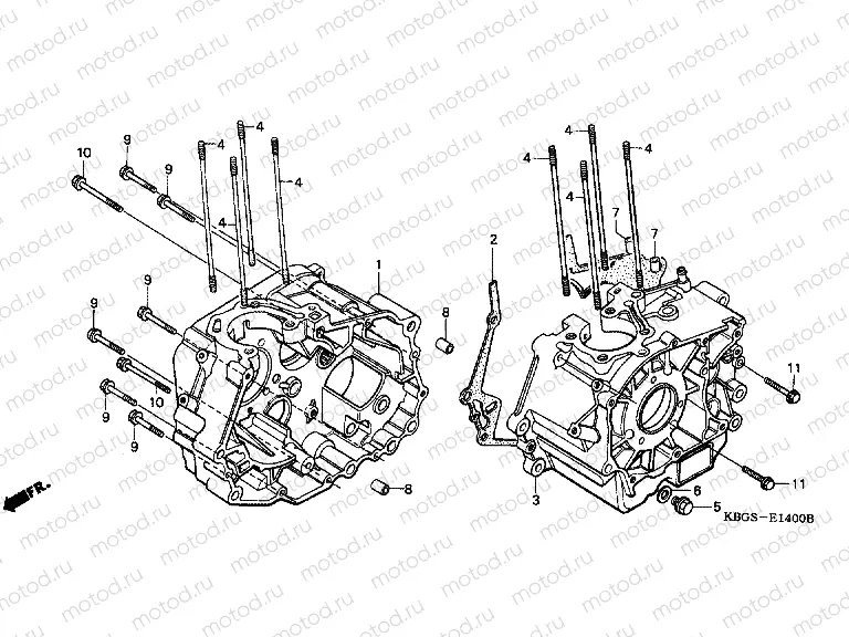 E-14 CRANKSHAFT