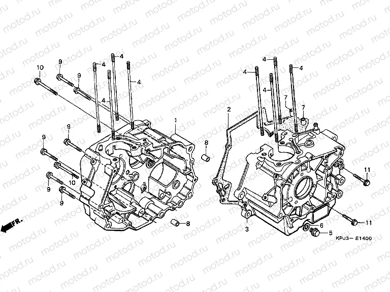 E-14 CRANKSHAFT