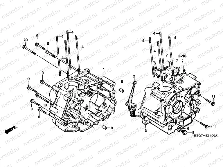 E-14 CRANKSHAFT
