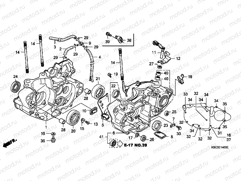 E-14 CRANKSHAFT
