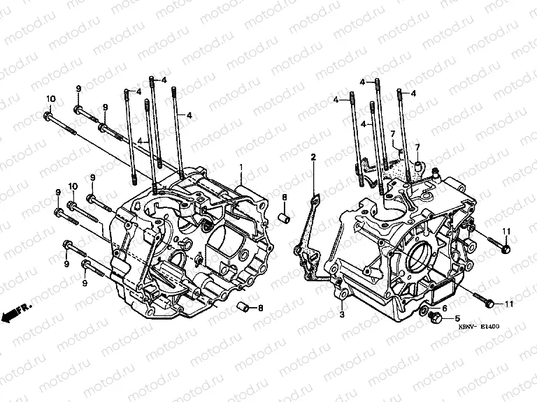 E-14 CRANKSHAFT