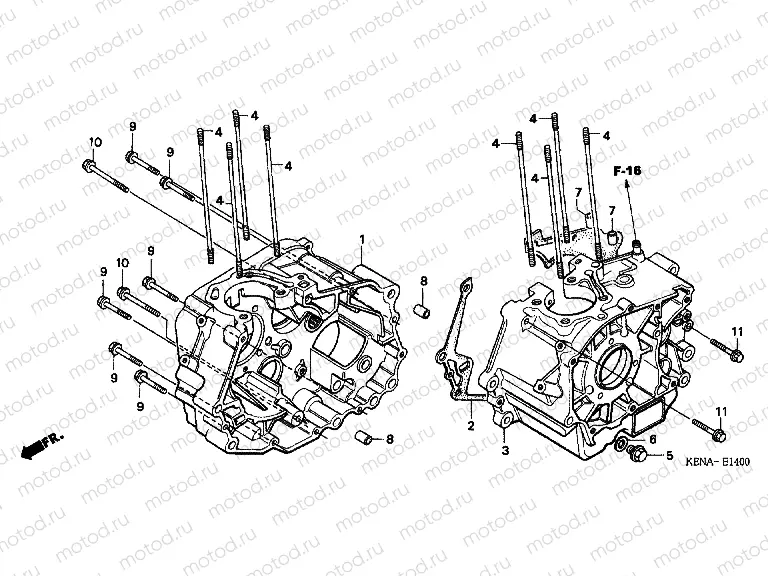 E-14 CRANKSHAFT