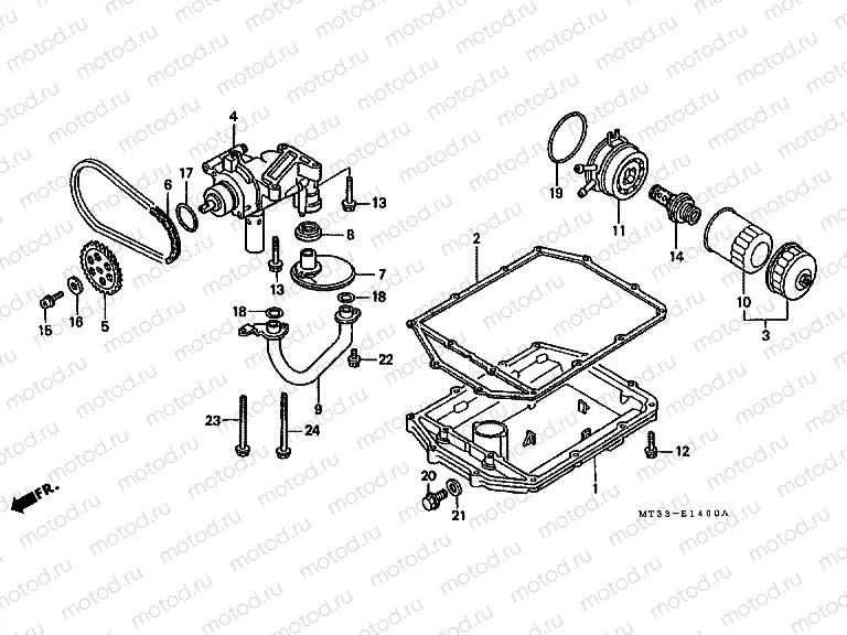 E-14 OIL PUMP