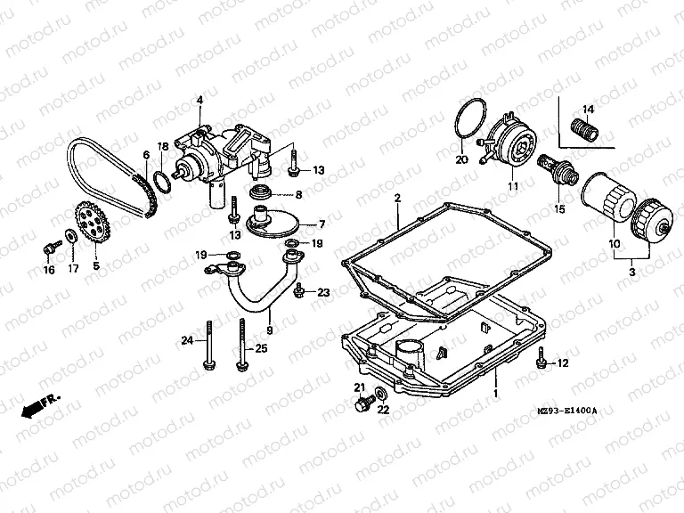 E-14 OIL PUMP