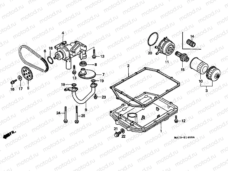 E-14 OIL PUMP