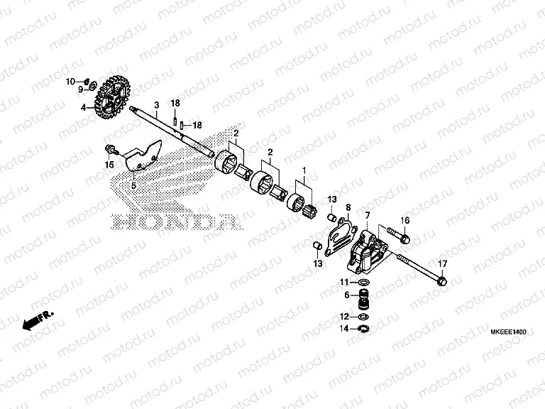 E-14 OIL PUMP