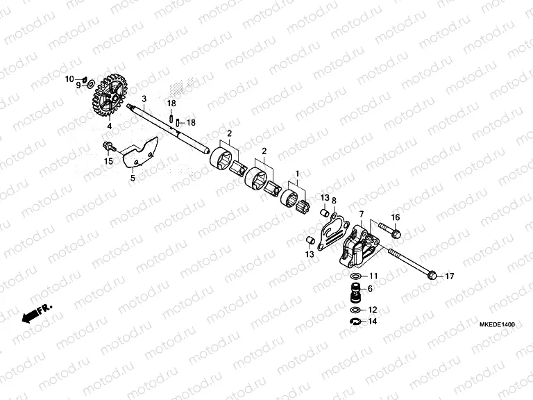 E-14 OIL PUMP