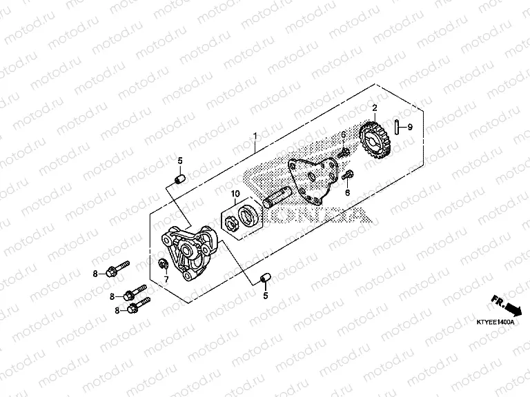 E-14 OIL PUMP