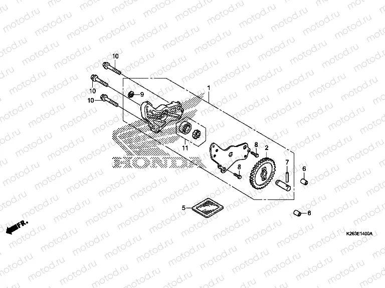 E-14 OIL PUMP