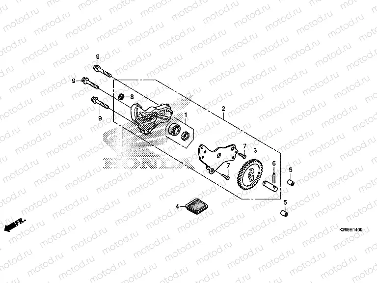 E-14 OIL PUMP