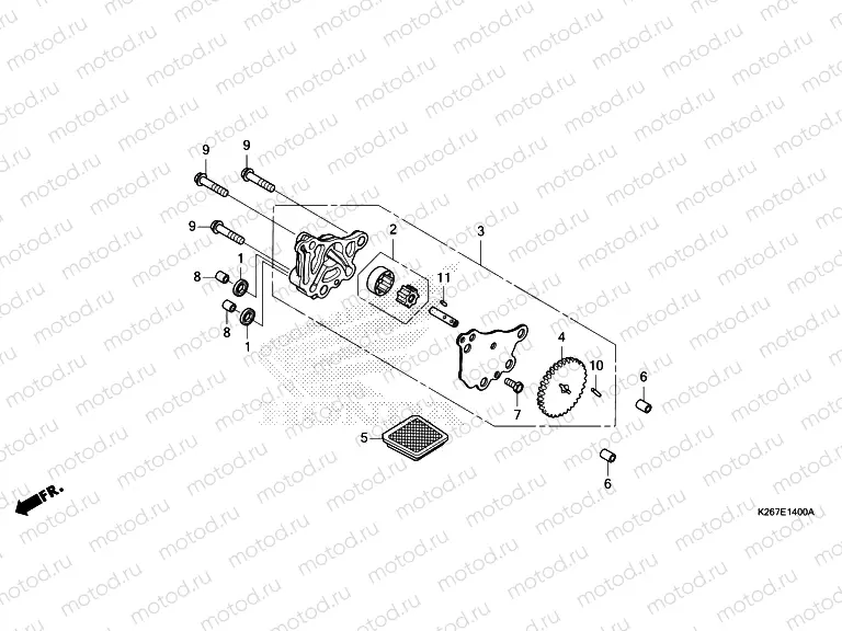 E-14 OIL PUMP