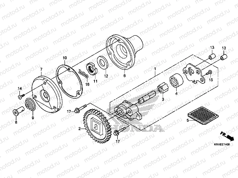 E-14 OIL PUMP