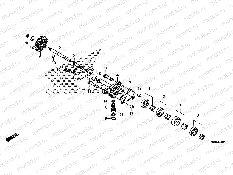 E-14 OIL PUMP