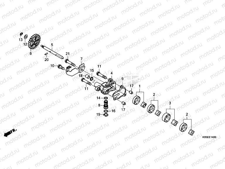 E-14 OIL PUMP