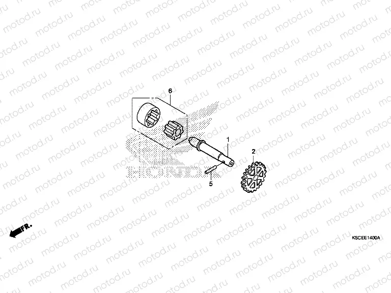 E-14 OIL PUMP