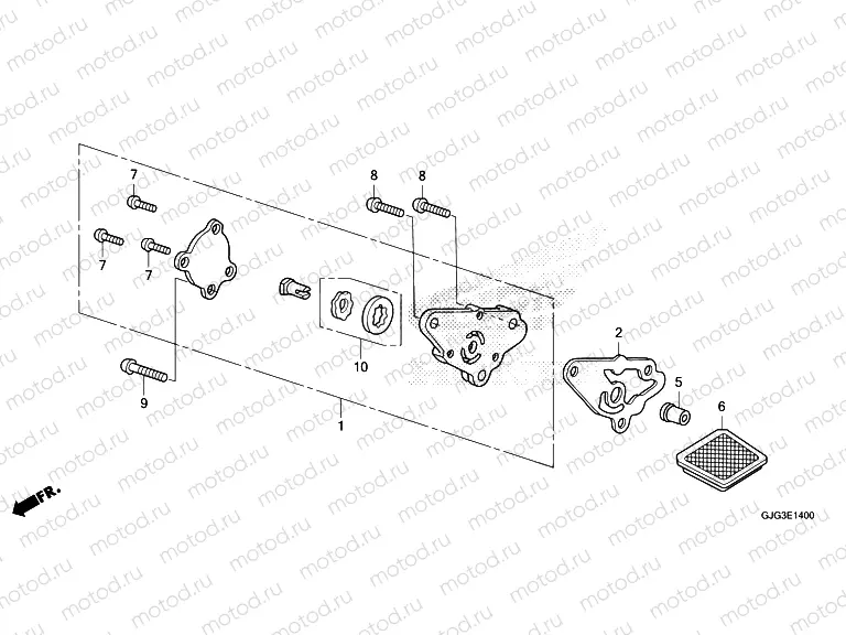 E-14 OIL PUMP