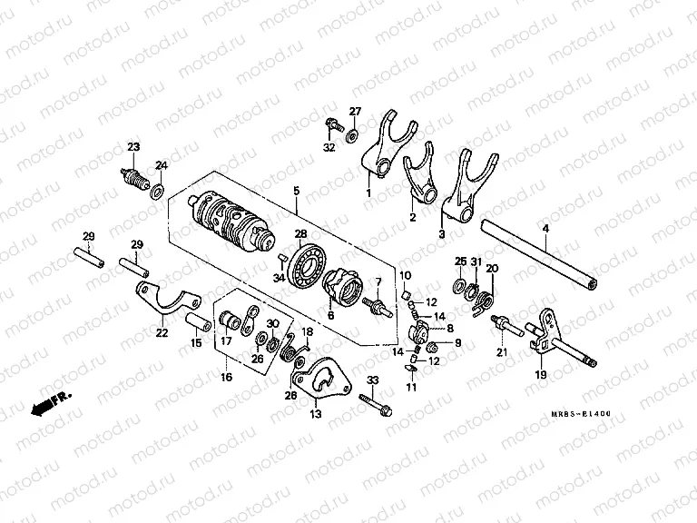 E-14 TRANSMISSION DRUM