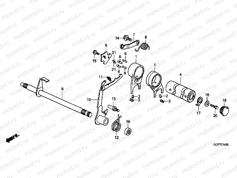 E-14 TRANSMISSION DRUM