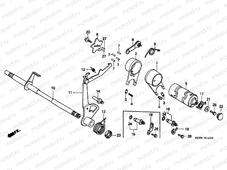 E-14 TRANSMISSION DRUM