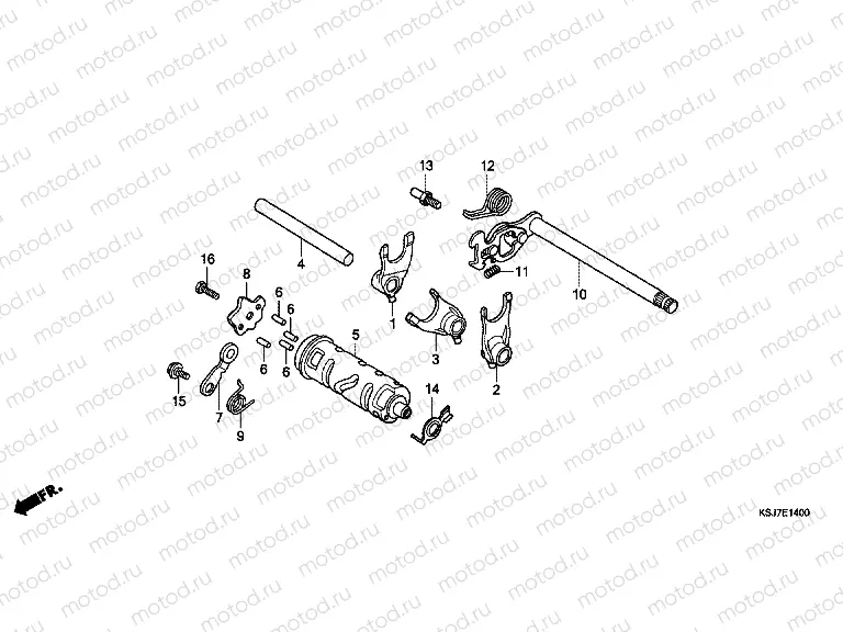 E-14 TRANSMISSION DRUM