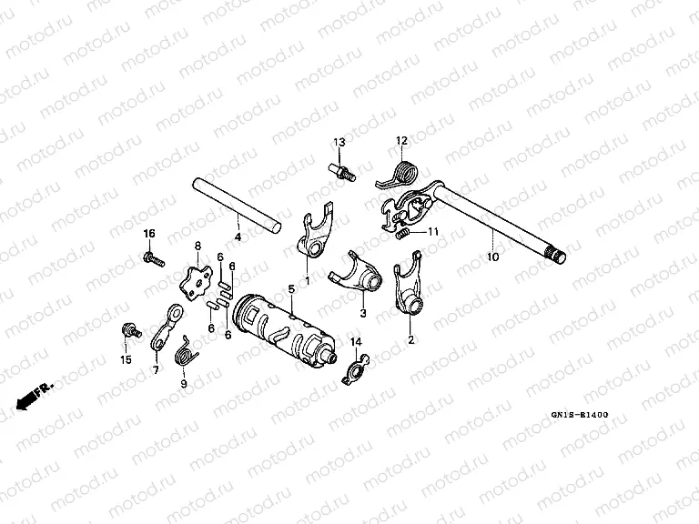 E-14 TRANSMISSION DRUM