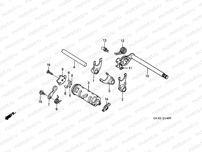 E-14 TRANSMISSION DRUM
