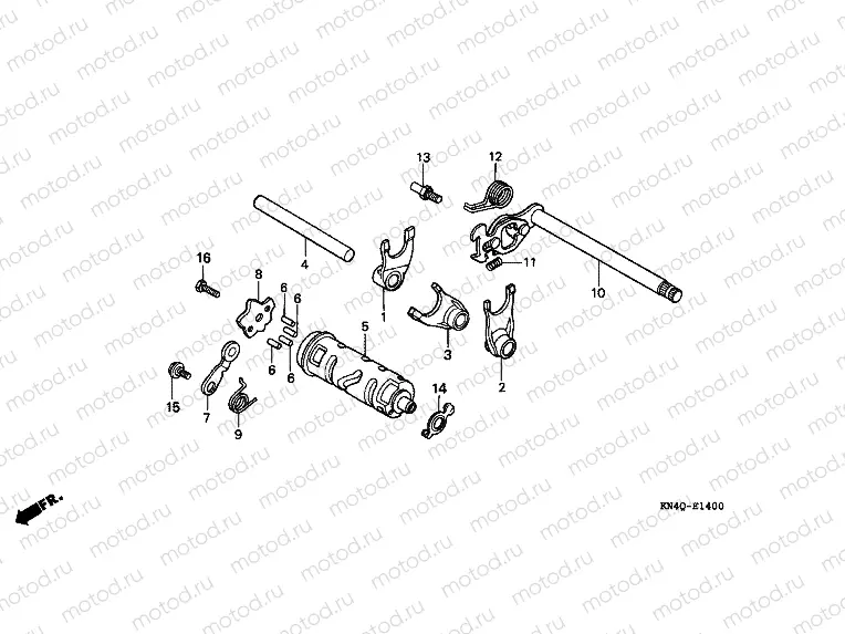 E-14 TRANSMISSION DRUM