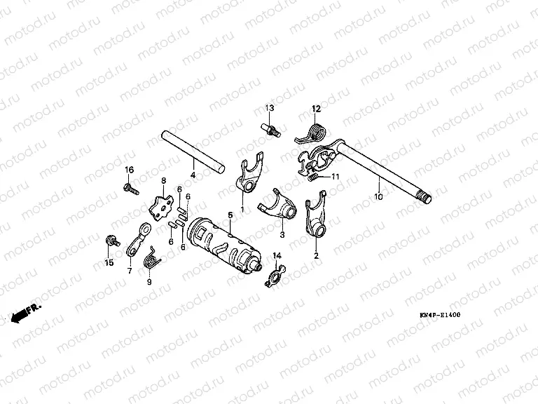 E-14 TRANSMISSION DRUM