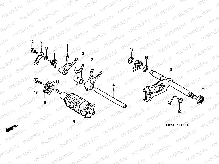 E-14 TRANSMISSION SWITCH