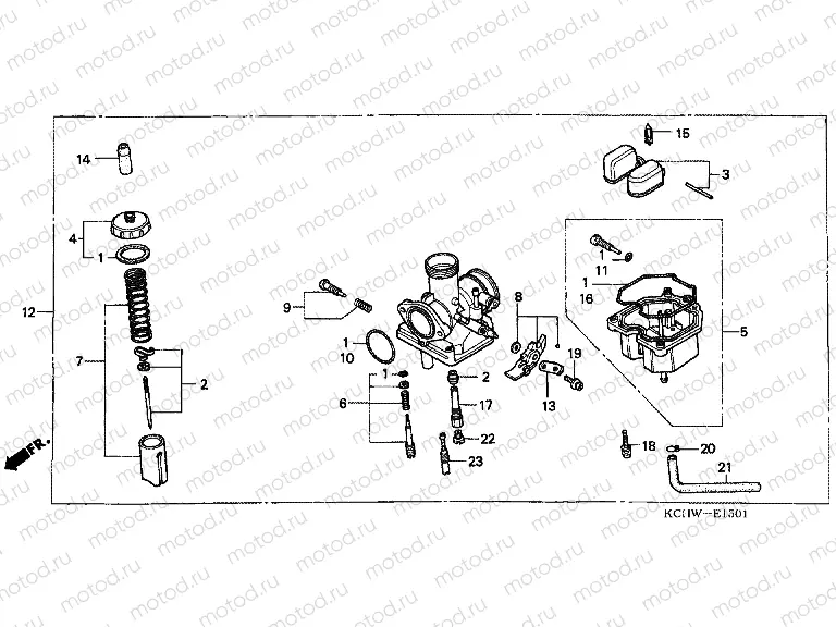 E-15-1 CARBURETOR (2)