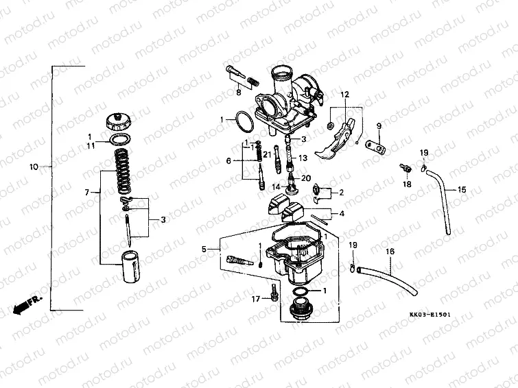 E-15-1 CARBURETOR (2)