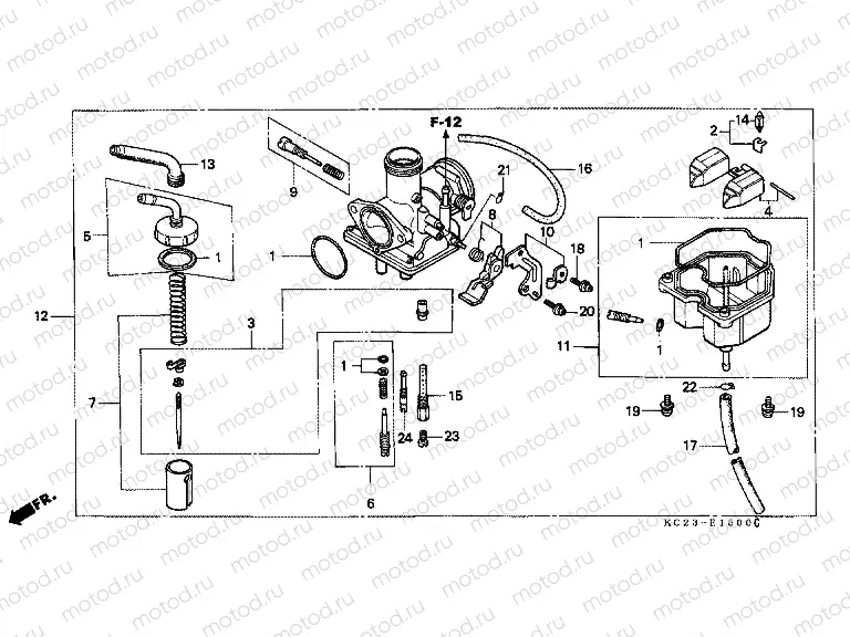 E-15 CARBURETOR