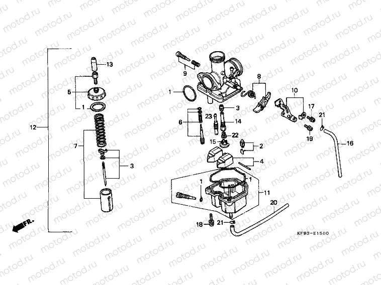 E-15 CARBURETOR