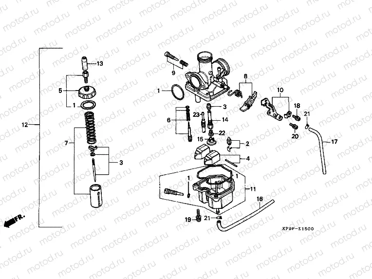 E-15 CARBURETOR