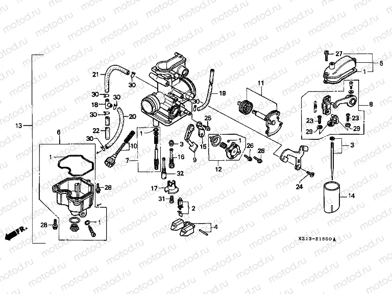 E-15 CARBURETOR