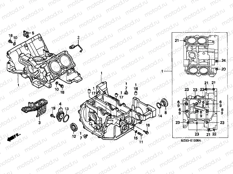 E-15 CRANKSHAFT