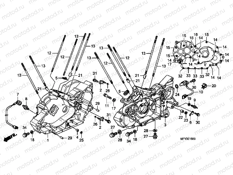 E-15 CRANKSHAFT