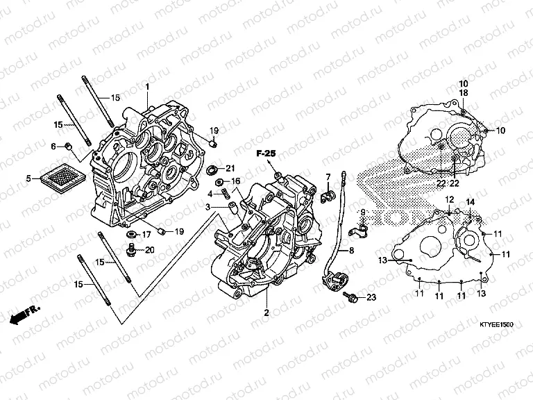 E-15 CRANKSHAFT