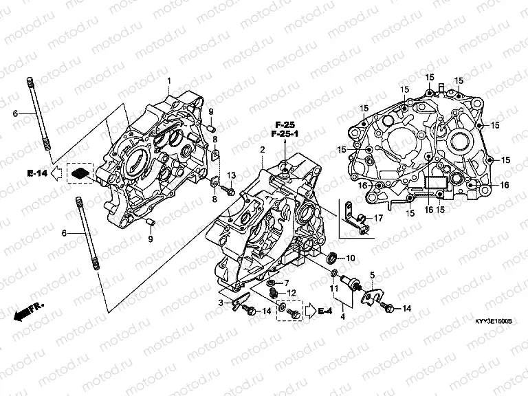 E-15 CRANKSHAFT