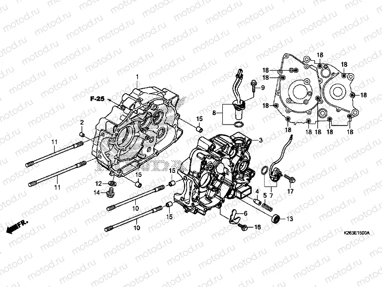 E-15 CRANKSHAFT