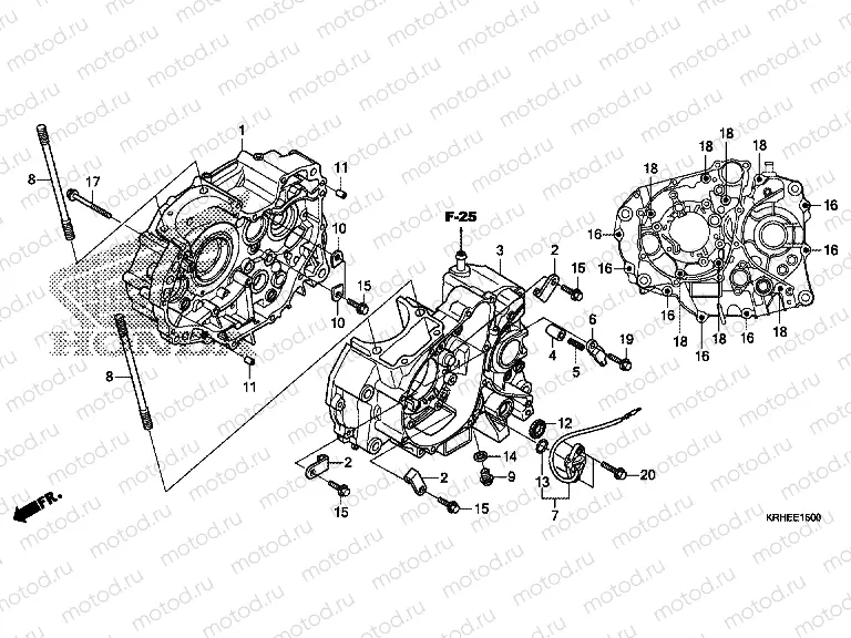 E-15 CRANKSHAFT